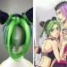 Shop JoJo's Bizarre Adventure Kujo Jolyne Cosplay Wig - Green Buns Braid | Heat Resistant Synthetic Hair + Free Wig Cap | International Shipping Available - Buy Online on GoSupps.com