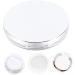 Balacoo 4 Pcs Loose Powder Box Plastic Containers Compact Powder 5g Powder Case Travel Empty Box 7.5x7.5cmx2pcs Silverx2pcs - Buy Online on GoSupps.com
