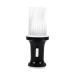Neck brush nylon hairdresser brush with plastic handle neck brush hairdresser soft hairdresser brush bracker neck dust frond stylist barber tools hairdressing brush neck brush for hair cutting (l)