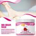 SPA REDI Sensual Rose Body & Foot Cream Mask Hydrating Pedicure Massage with Hyaluronic Acid & Comfrey Extract 16 Oz - Buy Online on GoSupps.com