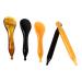 Healeved 1 Meridianstift Spa massage board Massage shaver for the back tool scratch rod scraping care tool eyes massage stick Muscle pain massage stick scratch stock beeswax 12.5x4cm sorted color