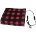 Bosuge Heated Car Ceiling Blanket - Quick Heating 12V Portable Fleece Travel Blanket in Red & Black for Winter - Buy Online on GoSupps.com