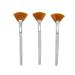 3 Pcs Facial Brush Set - Acid Applicator for Glycolic Peel/Masques - Buy Online on GoSupps.com