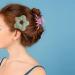 PLCPDM Hair Clip Star Yellow Bangs Clip s Headdress Hair Accessories Furry Hairpin Pink - Buy Online on GoSupps.com