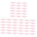 Healeved 60 Pairs Eyelash Silicone Patch Lash Lift Eyelash Curlers Eyelashes Extension Gasket Eyelashes Kit Eyelashes Grafting Gaskets Lash Shield Cover Eyelash Tool Washers