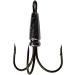 Snagging Weighted Treble Fishing Hooks 2pcs/Pack - 5 Sizes Available, 0.7oz to 2.8oz, 14/0 - High Quality Hooks for Effective Fishing - Buy Online on GoSupps.com