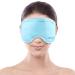 NEWGO Gel Eye Mask for Cold Therapy - Relieve Dry Eyes, Headaches, Migraines, Dark Circles, and Sinus Pressure - Soft Plush Backing - Blue - Buy Online on GoSupps.com