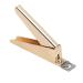 Saluaqui Nail Clippers Tip Cutters for Acrylic False Fake Gel Artificial Nails Professional False Nail Clippers Nail Cutters for Acrylic and Gel Nails (Gold)