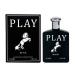Play Black Man Perfume 100ml Eau De Parfum Vaporisateur Spray Sage Mango Wormwood Oil From France