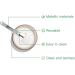 4 Pack Metal Makeup Spatula Mini Spoon Beauty Scoop for Facial Cosmetic Face Mask (Silver & Gold) - Buy Online on GoSupps.com