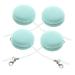 4pcs Screen Cleaner Lens Cleaner Wipes Lense Cleaner Macaron Cleaning Wipe Cell Phone Cleaner Mobile Cleaning Wipes Smart Eye Glasses Tool Shot Glass Pp Intelligent As Shown 3.5X3.5X1.6CM