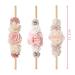 3-Piece Baby Headband Set | Floral Nylon Hair Bands for Girls | Perfect for Baptism & Everyday Wear - Buy Online on GoSupps.com
