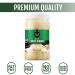 Premium Japanese White Pickled Sushi Ginger - Fresh Sliced Young Gari Ginger from Thailand | Natural Sweet Pickle Brine | Fat Free, Sugar Free, No MSG | Certified Kosher | 12oz Jar - Buy Online on GoSupps.com