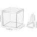 3pc Clear Acrylic Championship Ring Display Case - Golf Ball Showcase with Mini Card Stand Holder - Jewelry & Sports Memorabilia Storage Box - Buy Online on GoSupps.com