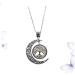 LABRIMP Charm Necklace Moon Necklaces for Women Necklace Fashion Tree of Life Necklace Accessories Sweater Chain - Buy Online on GoSupps.com