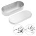 Buy Portable Nail Art Sterilizer Box - Aluminum Alloy Disinfection Container (13x5cm) for Manicure & Makeup Tools - Buy Online on GoSupps.com