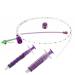 4 French Sterile Tube Feeding Kit Milk Syringes Whelping Pup Kitten Sml Animal