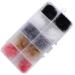 3D Nail Pompoms 10pcs Detachable Fluffy Nail Pom Balls Colorful Magnetic Plush Charm for Nail Art Decoration Style 2