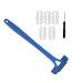 Colcolo Back Razor for Men - Ergonomic Long Handle Easy DIY Use Foldable Blue Back Scratch Tool - Buy Online on GoSupps.com