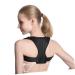 FOMIYES Adjustable Clavicle Support Brace - Belt Straightener & Shoulder Support for Improved Posture - Comfortable Upper Back Brace in Black - Buy Online on GoSupps.com