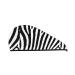 Hair Towel Wrap Hair Drying Towel with Button Towel Turban Head Towel to Dry Hair Quickly (Zebra)