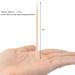 1000 Small Wax Sticks - Wooden Applicator Spatulas for Hair, Body, Eyebrow & Nose Waxing - Buy Online on GoSupps.com