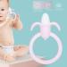 Infant Silicone Teether - BPA Free Soft Pink Teething Toy for Toddlers | Safe Chewing & Soothing Solution - Buy Online on GoSupps.com