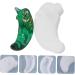 STOBOK 2 Pcs Green Pepper Mold Toilet Diy Resin Casting Chili 3d Crystal Tray White Whitex2pcs 8.5X3.8X1.7CMx2pcs - Buy Online on GoSupps.com