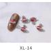 Fancy Multi-Color Nail For Color Stone Alloy Planet Design Decoration 3D Alloy Deco Nail Art Planet B - Buy Online on GoSupps.com