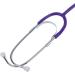 Pro Dual Head EMT Stethoscope - Ideal for Doctors, Nurses, Vets, Medical Students | Purple Color - Health Blood Pressure Monitoring - Buy Online on GoSupps.com