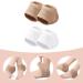 minkissy 2 Pairs Moisturizing Heel Socks Open Toe Socks Cracked Gel Heel Protector Toeless Spa Socks Heel Repair Socks Footcare for Dry Hard Cracked Skin A - Buy Online on GoSupps.com