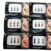 8 Combo Bindi Packs: Silver/Gold/Black/Multicolored Face Jewels - Bollywood Tika - Buy Online on GoSupps.com
