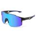 Feizedy Sport Sunglasses Men Women Bicycle Glasses Raddy Rapids Sports Glasses For MTB Racing Bike Bike Biking Running Enduro with UV400 Protection B2388 Blue