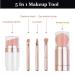 5 In 1 Exquisite Multi-function Makeup Brushes Set - Blush Eyeshadow Angled Brow & Blending Brush for Women & Girls - Ideal for Flawless Makeup Application - Buy Online on GoSupps.com