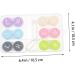 Homsfou Contact Lens Container Set - 2 Portable Boxes for Eye Care | Perfect for Colored Contact Lenses - Buy Online on GoSupps.com