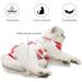 Buy Lxwsin Cat Recovery Suit - Breathable Cotton Anti-Licking Clothing for Cats | Pet Protection for Abdominal Wounds | Available in M & L - Buy Online on GoSupps.com