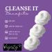 Vagesty pH Balanced Intimate Feminine Cleansing Wash - Unscented Natural Ingredients for Sensitive Skin and Menstrual Cup Cleaner - Buy Online on GoSupps.com