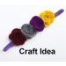 YYCRAFT Pack of 20 Felt Flower Rose 1.5 4D Applique/Bow - Mix Style A - Assorted Colors - Buy Online on GoSupps.com