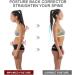Adjustable Posture Corrector Back Waist Support Spine Brace Belt Postural Trainer Posture Corrector Unisex(M Code) - Buy Online on GoSupps.com