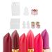 DIY Lipstick Silicone Mold Set - Craft Homemade Balm & Tinker Tools | International Shipping Available - Buy Online on GoSupps.com