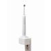 Burd - Electric Oral-B Tooth Brush Wall/Outlet Holder/Mount/Cord Organizer (Charger not Included)  White