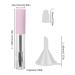 GTHER 10PCS 10ML Empty Mascara Tube Bottle - DIY Eyelash Growth Oil Container Set with Wand, Inserts, Funnels, Cap - Matte Pink - Buy Online on GoSupps.com