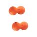 Healvian 2 STK peanut massage ball Massage balls foot massage peanuts ice hockey deep massager Mobility ball yoga moving ball gymnasium ball peanut ball fitness massage mug