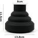 Portable Travel Hair Diffuser & Airflow Concentrator - Black, Ideal for Curly or Wavy Hair Styling - Buy Online on GoSupps.com