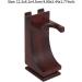 BEAHING Wooden Shaving Brush Stand & Razor Holder - Non-Slip Base for a Perfect Shave - Buy Online on GoSupps.com