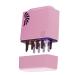 Electric oil applicator |Removable scalp mercyer |Red light head massage comb electrical vibration head massage device hair oil dispenser brush mini fluid applicator hair applicator rose