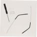 Gleavi Replacement Glasses Arms - Durable Metal Sunglasses Frame Parts (13.20x0.30cm) - International Shipping Available - Buy Online on GoSupps.com