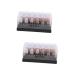 FOMIYES 2 Boxes 12 Shadow Box Neutral Eyeshadow Eye Shadow Pencil Eyeshadow Pencil Miss Boxed Tool 1 count (Pack of 1) As Shownx2pcs