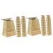 Vomit Bags Disposable 30 Pcs Vomit Bag Kraft Paper Light Brown Travel Kraft Paper Bags