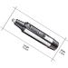 UNbit Nose Hair Trimmer Metal Rechargeable Nose and Beard Trimmer Ear Cleaner for Nose and Ear Equipment Cleaning and Depilation Trimmer - Buy Online on GoSupps.com